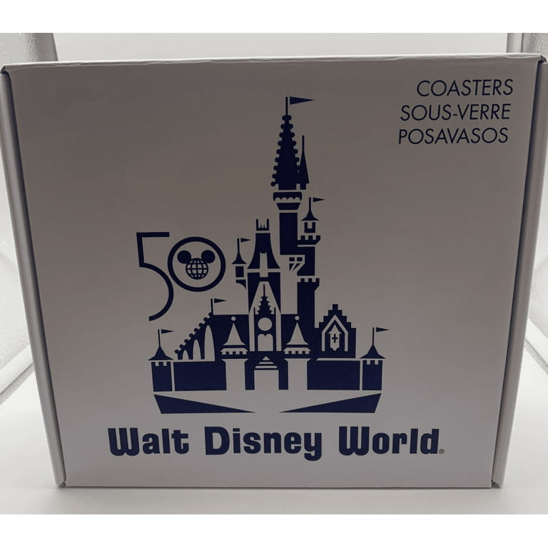 Disney Parks Walt Disney World 50th Castle Magic Kingdom Coaster 