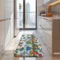 thumbnail image 4 of LightColor Dinosaurs Volcanoes Pattern Kitchen Rug Mat,Kitchen Runner Rugs Non Skid Washable,Decorative Kitchen Floor Mats for Kitchen,Sink,Laundry,17"x47.2", 4 of 7