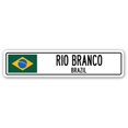 thumbnail image 1 of SignMission SSC-Rio Branco Br Street Sign - Rio Branco, Brazil, 1 of 1