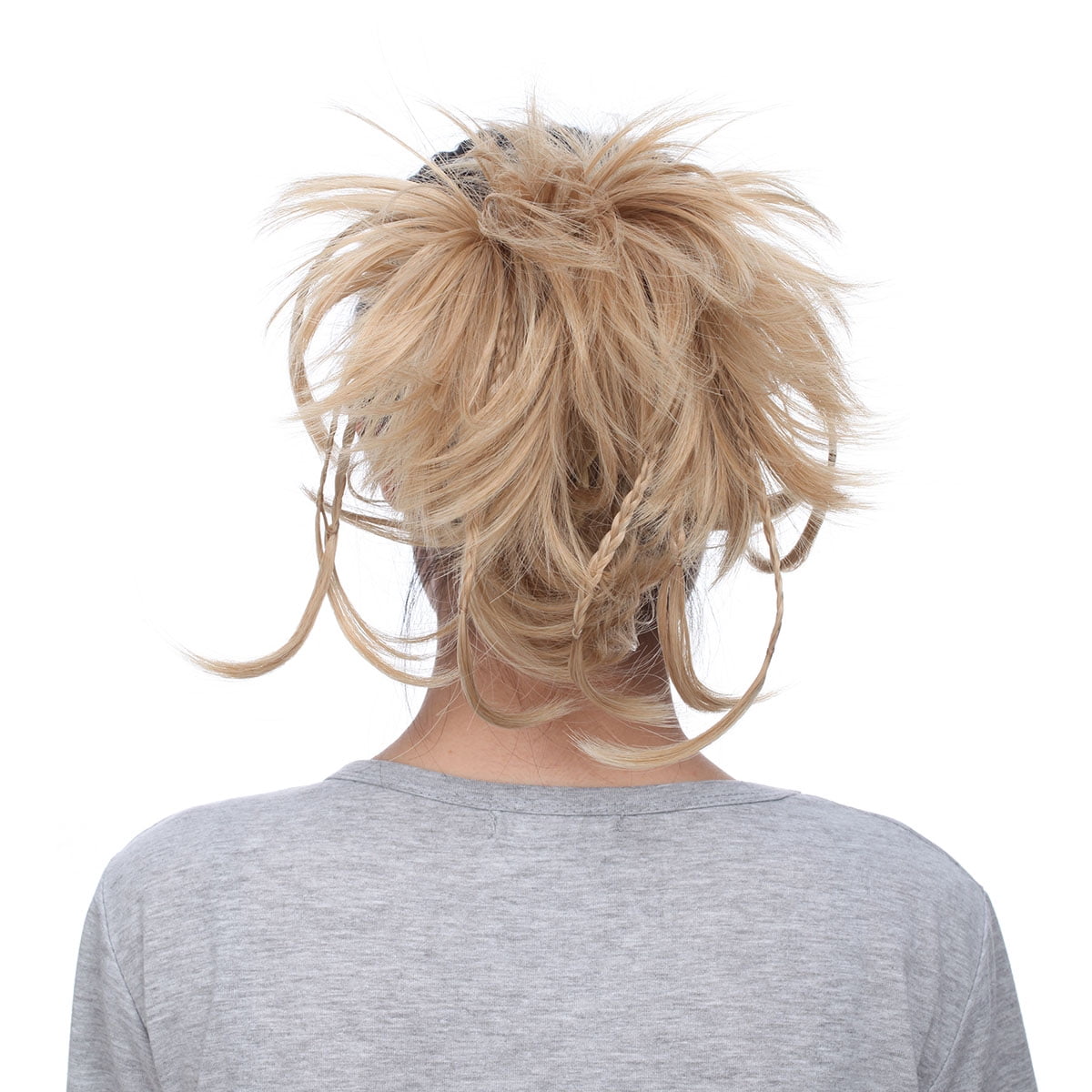 S noilite Bendable Ponytail Adjustable Messy Ponytail Hair Extension With Jaw Claw Walmart 
