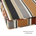 thumbnail image 5 of Greendale Home Fashions 18 x 18 in. Brick Stripe Outdoor Dining Seat Cushion (4-Pack), 5 of 6