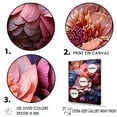 thumbnail image 3 of Designart "Radiant Peonies Shining Bright" Peonies Floater Framed Wall Art Prints, 3 of 5