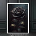 thumbnail image 1 of Póster de pared de arte de la Academia oscura, Victoria Crow, bruja, fantasma, decoración de fondo de Halloween, impresión de imagen gótica, pintura en lienzo, 1 of 4