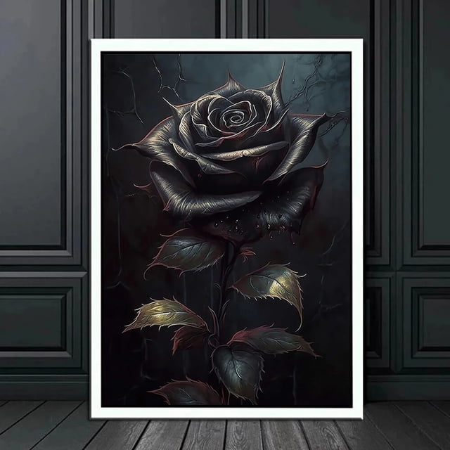 Póster de pared de arte de la Academia oscura, Victoria Crow, bruja, fantasma, decoración de fondo de Halloween, impresión de imagen gótica, pintura en lienzo