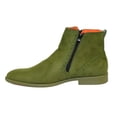 thumbnail image 4 of Men TAYNO Chelsea Chukka Micro Suede Soft Comfortable Boot Coupe Olive, 4 of 8