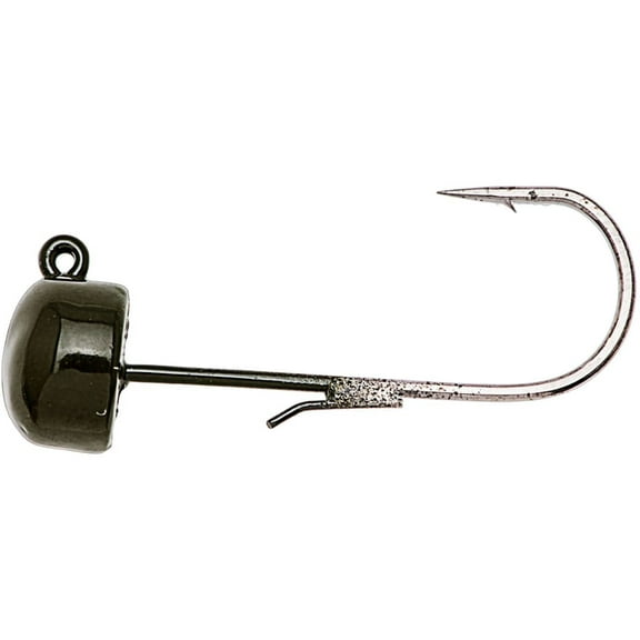 Z-Man Finesse Shroomz Jig Head, 1/6 oz, Green Pumpkin, 5 Count
