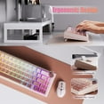 thumbnail image 4 of RisoPhy 60% Wireless Mechanical Keyboard, 2.4G/USB-C/Bluetooth Gaming Keyboard with LED Backlight/Gasket Mount/Red Switches/Metal Knob/Software, 4 of 8
