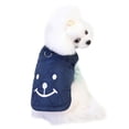 thumbnail image 2 of kladzum Dog Clothes Dog Three-Color Traction Cotton vests Teddy Hiromi Cute Pet Dog Clothes and Costumes on Clearance, 2 of 5