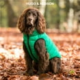 thumbnail image 2 of Hugo & Hudson Reversible Dog Puffer Jacket Coat - Dark Green & Grey - M45, 2 of 7