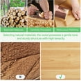 thumbnail image 6 of Yaheetech 2 Tiers Wooden Raised Garden Bed with Legs for Yard, Light Brown, 6 of 7