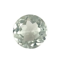 Certified Genuine 1 Carat Green Amethyst Round Shape Brilliant Cut 7 mm Loose Gemstone February Birthstone