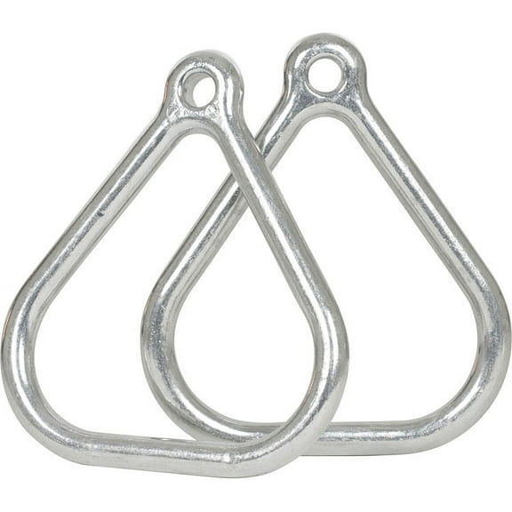 Swing Set Stuff Inc. Aluminum Triangle Trapeze Rings Pair