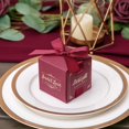 thumbnail image 5 of 50pcs Birthday Wedding Party Favor Boxes,Wedding Gift Bags Chocolate Candy and Gift Boxes Bridal Gift Boxes without Ribbons, 5 of 5