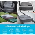 thumbnail image 2 of Linenspa Cojín de Asiento de Memory Foam - Cojín Ortopédico - Cojín para Silla de Oficina, Coche, Avión, 2 of 6