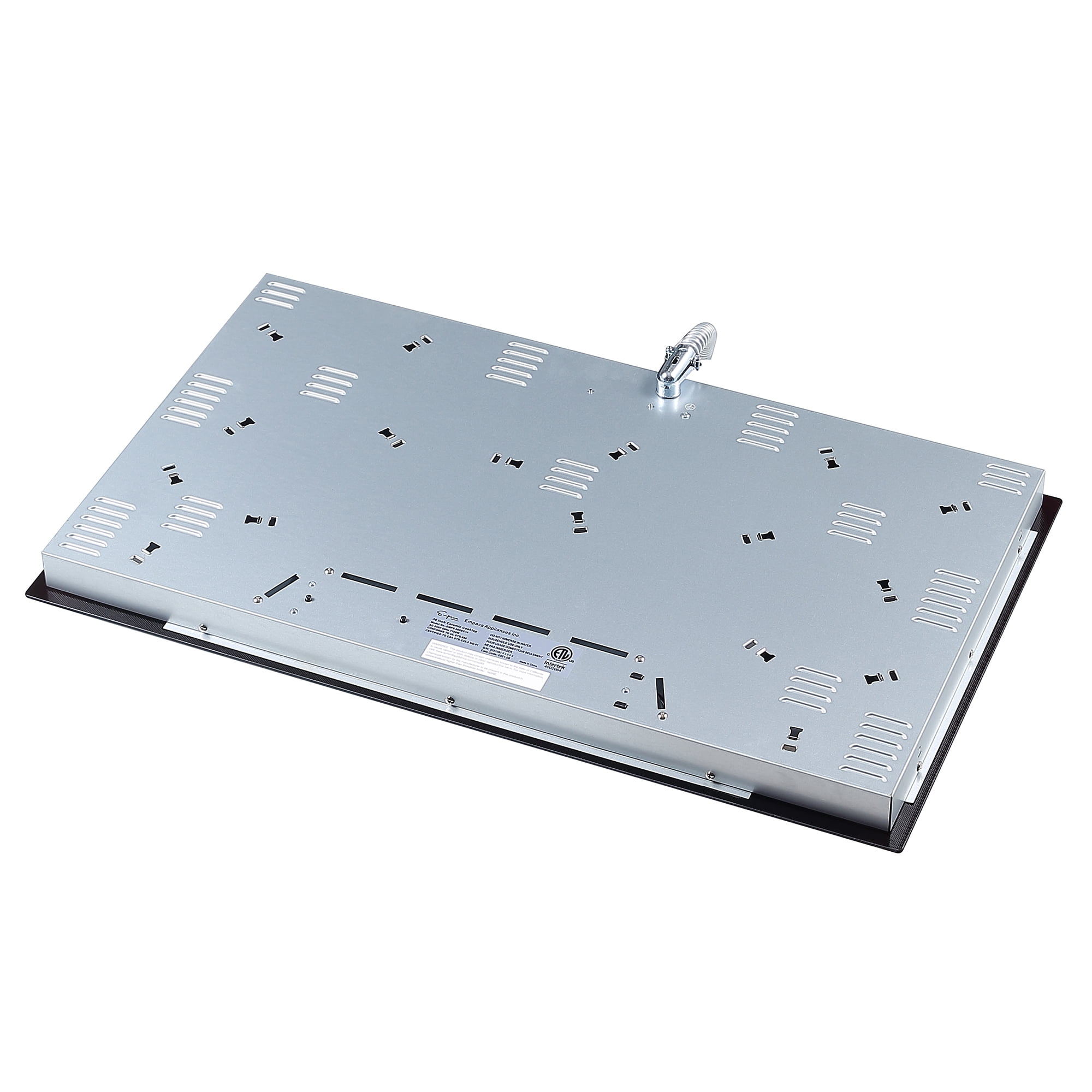 36-in 5 Elements Smooth Surface (Radiant) Black Electric Cooktop Including Dual-Ring Element and Keep Warm Element