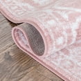 thumbnail image 6 of Well Woven Della Blush Vintage Medallion Pattern Runner Rug 2x7 (2'3" x 7'3" Runner), 6 of 9