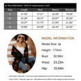 thumbnail image 5 of Halloween Day Cardigan Sweaters for Women V-Neck Open Front Cardigan Pumpkin Face Printed Mid-Length Cardigans, 5 of 6