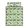 thumbnail image 5 of Juego de cama edredón con estampado de hojas de pepino en rodajas, 5 of 5