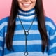 thumbnail image 4 of BRIGHTFUFU Collar Choker Negro En Inoxidable Con Estilo Punk Rock Y Colgante Para Mujer, 4 of 8