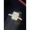 thumbnail image 2 of 3.80 Carats GIA Certified Radiant Cut Diamonds Solitaire Wedding Ring in Hallmark 18K White Gold, 2 of 13