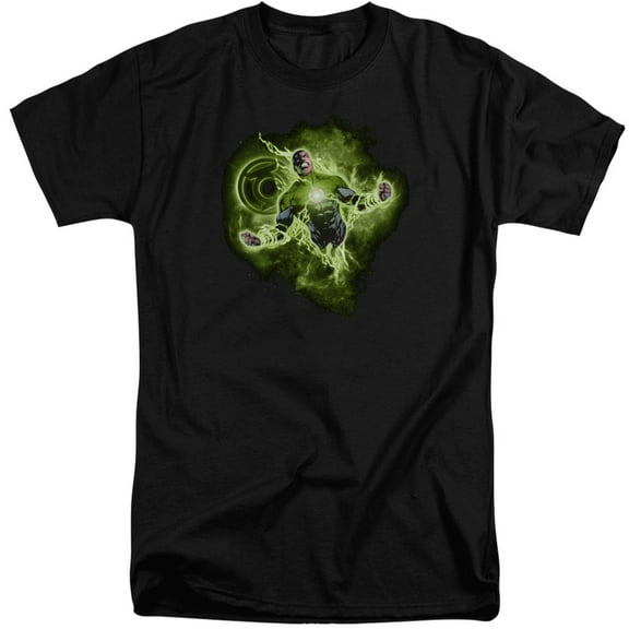 Green Lantern Lantern Nebula S/S Adult Tall Black
