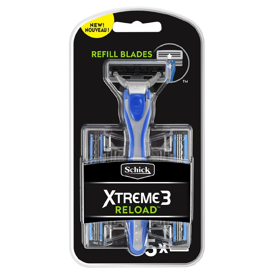 Schick Xtreme3 Reload Hybrid Disposable Razors