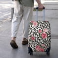 thumbnail image 3 of Pioneer Flower Floral Print Pattern Luggage Cover Fashion Suitcase Cover Baggage Covers Fit 25-28 Inch Luggage (Go Travel), 3 of 5