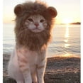 thumbnail image 1 of Disfraz de gato, sombrero de disfraz de gato, peluca suave y peluda para mascotas, orejas lindas, accesorios para disfraces de mascotas, disfraz para fiesta de Halloween, talla M, marrón ER, 1 of 5