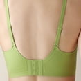 thumbnail image 6 of Samickarr Wireless Support Bras for Women Ice-Silk Full Coverage Lifting Gathered Up Lingerie Soft Breathable Bras Fixed Cup Seamless Daily Underwear Bralettes, 6 of 6