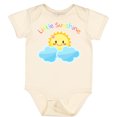 thumbnail image 3 of Inktastic Little Sunshine- Cute Sun Rainbow Letters Boys or Girls Baby Bodysuit, 3 of 5