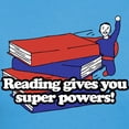 thumbnail image 3 of CafePress - Reading Gives You Super Po Women's Classic T Shirt - Women's Traditional Fit Dark T-Shirt, 3 of 4