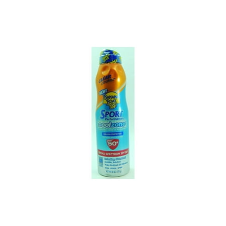 Product Of Banana Boat Sport, Spf50 Coolzone Spray, Count 1 - Sun Tan Lotion / Grab Varieties &