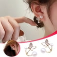 thumbnail image 1 of Fiudx Pendientes En Perla, Elegantes Accesorios En Mujer, Elegantes Pendientes En Perla, Cómodos En Usar Todo El Día, Ideales Como Regalo de Moda, para Mujeres En Cualquier Edad, Perfectos En Ocasion, 1 of 7