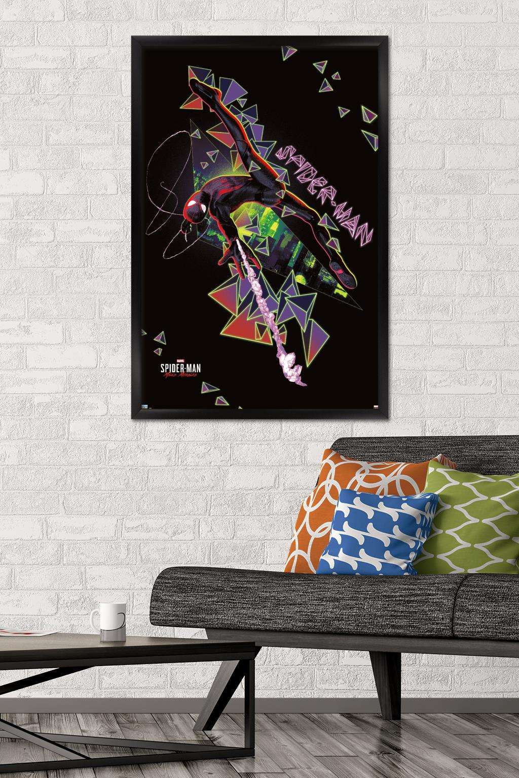 Marvel's Spider-Man: Miles Morales - Jump Wall Poster, 22.375 x