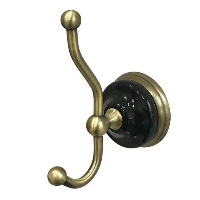 Kingston Brass BA9117AB Eau Onyx Robe Crochet&44; Laiton Antique