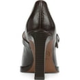 thumbnail image 5 of Franco Sarto Franco Shalina Mary Jane Pump Dark Brown Leather 5M, 5 of 6
