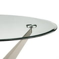 thumbnail image 7 of Furniture of America Fedora Modern Metal Round Dining Table in Champagne Gold, 7 of 7