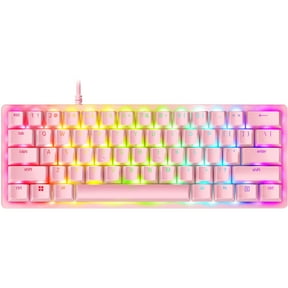 Open Box Razer Huntsman Mini 60% Optical Gaming Keyboard, Clicky Switch, Quartz