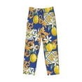 thumbnail image 4 of Disketp Sicilian Style Men'S Pajama Pants - Ultra Soft Fleece Sleep And Lounge Pants (Size: S-Xxl), 4 of 9