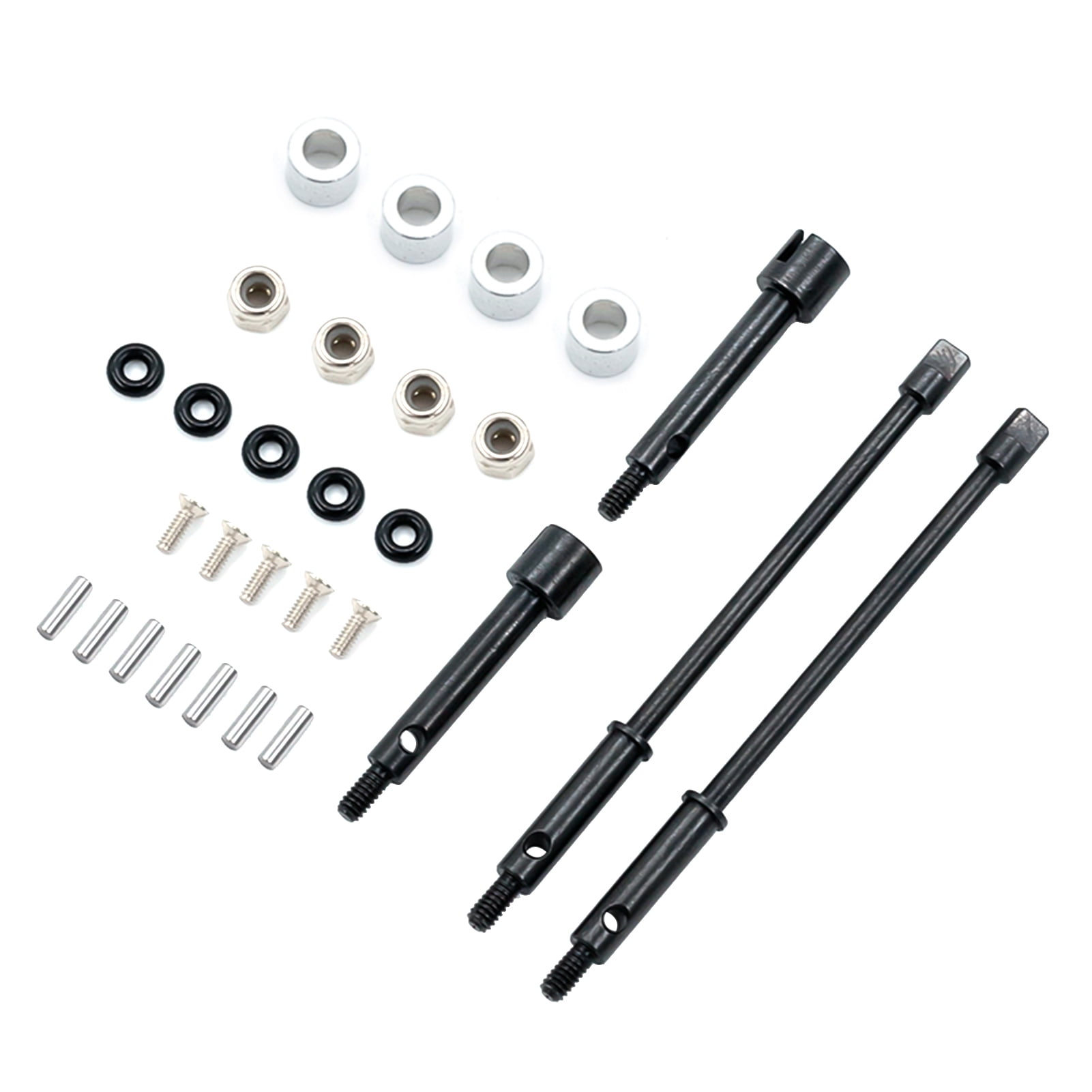 Andoer Front Rear Joint Drive Shaft Upgrade Parts Compatible with 124