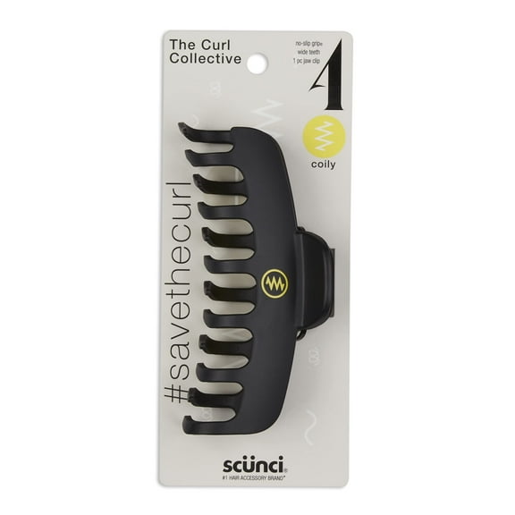 Conair, Scunci Curl Collective Coily Jaw Clip (Pack of 3)