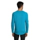 thumbnail image 3 of SOLS - Camiseta de Deporte de Manga Larga para Hombre (Tonos Neón) (Azul agua), 3 of 5