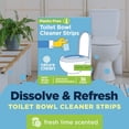 thumbnail image 2 of Nature Clean Natural Toilet Bowl Cleaners Strips 6 x 45 count, Plastic-Free Packaging, Refresh Toilets & Bathroom. No Splash, 2 of 7