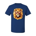 thumbnail image 2 of Lion With Sunglasses Animal Lover Men's Graphic T-Shirt, Royal, X-Large, 2 of 3