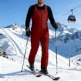 thumbnail image 5 of Landzoo One Windproof Insulated Ski Bib Overalls For Winter Outdoor Sports And Activities Handsome Cozy Men's Parkas, 5 of 8