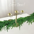 thumbnail image 7 of Christmas Garland Clearance Sales! Grrvtrz Christmas Norfolk Garland, Single Fork Norfolk Natural Garland, Artificial Garland for Christmas Table Fireplace Wall Home Decoration, 7 of 7