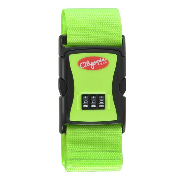 OLYMPIA USA LUGGAGE STRAP WITH 3DIAL LOCK (NONTSA)