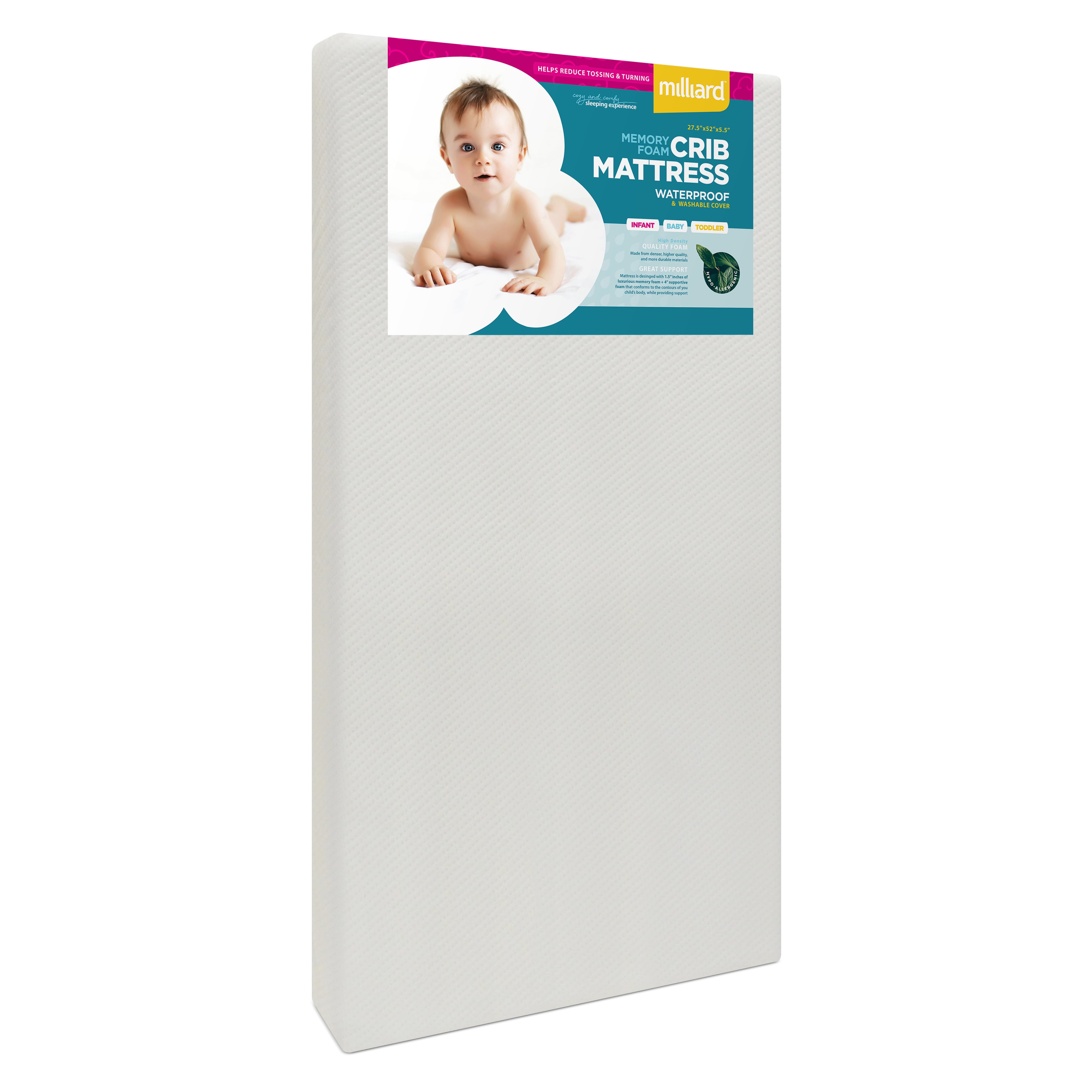 milliard crib mattress dual comfort system