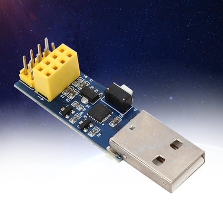 Jeanoko ESP8266 ESP-01 Adattatore USB Per Download E Programmazione, Modulo WiFi Semiconductor, Supporto Per Arduino E Flash, Per Progetti Office E Scientifici - 6
