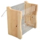 thumbnail image 3 of Comedero Automático Para Pájaros Gran Capacidad Acrílico Alimentador De Pollos Alimentador De Forraje Para Loros Con Deflector Ajustable Transparente Jaula De Contenedores De, 3 of 7